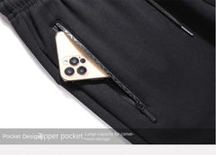 Men’s Autumn/Winter Thick Velvet Warm Sports Pants
