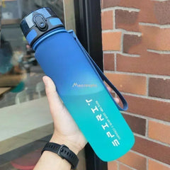 0.5/1L Sports Water Bottle – Leak-Proof Portable Gym Bottle