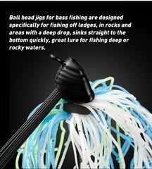 WALK FISH Spinner & Chatter Bait – 7g/10g/14g Weedless Bass Fishing Lure