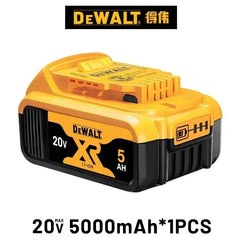 DeWALT 20V MAX Battery Pack – 2Ah/5Ah/6Ah + Charger (Compatible with FlexVolt & DCB Series)