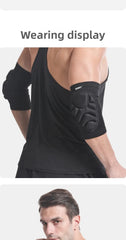 Compression Elbow Pads – Sports Protector Braces (1 Pair)