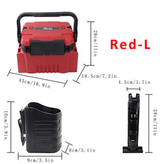 Large Multi-Function Fishing Box & Live Fish Bucket – Thickened Storage Tackle Organizer