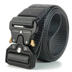 Unisex Tactical Nylon Belt with Quick Release Buckle