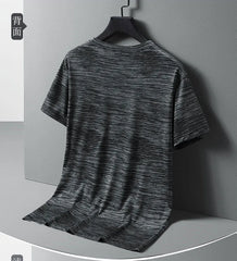 Men’s Plus Size T-Shirt 6XL–8XL – Summer Outdoor Hiking & Casual Tee