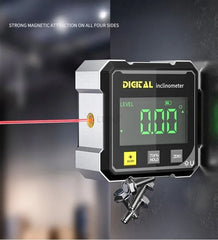 360° Digital Angle Gauge & Magnetic Level