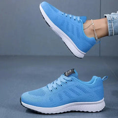 Women’s Breathable Running Shoes – Lightweight Fashion Sport Sneakers