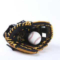 Professional Genuine Leather Baseball & Softball Gloves – Youth & Adult Training Mitt