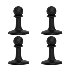 4pcs Camping Tent Poles with Lightning Caps – Durable Canopy Support Set