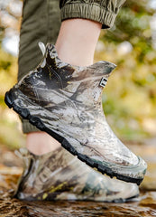 Men’s Camouflage Waterproof Fleece-Lined Rain Boots – Warm Garden Gumboots 2025