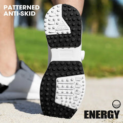 PGM Men’s Golf Shoes – Waterproof, Anti-Slip, Cushioning XZ408