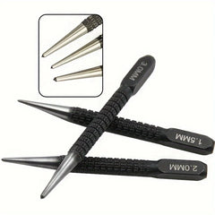 3PCS High-Carbon Steel Center Punch Set – Non-Slip Center Pin for Metal & Wood
