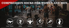 1/3 Pairs Compression Socks – 20-30 mmHg Sports & Recovery