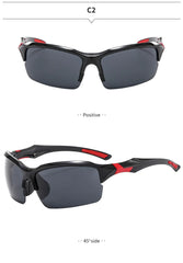 Lunettes de Soleil Homme – Polarized Sports Cycling Sunglasses for Outdoor Use
