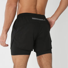 Men’s 2-in-1 Quick-Dry Running Shorts