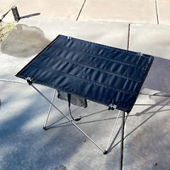Ultralight Folding Camping Table – Compact Roll-Up Table with Carry Bag