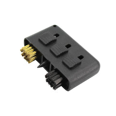 Golf Club Cleaning Brush with Groove Sharpener – Portable Golf Accessory