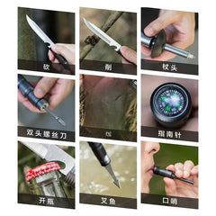 Folding Telescopic Hiking Poles – Ultralight Multifunction Outdoor Set