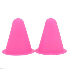 10PCS Training Cones Set – Soft Sports Marker for Soccer, Skating, and Fitness Drills