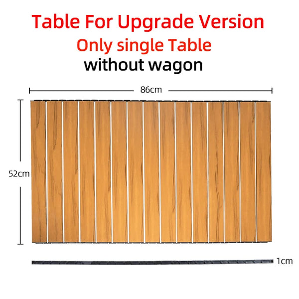 Collapsible Folding Utility Wagon – Heavy-Duty Beach & Camping Cart with Large Capacity