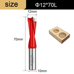 Tideway Forstner Gang Drill Bit – 70mm Alloy Hole Opener