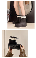 Women’s Waterproof Non-Slip Rain Boots – Soft, Comfortable & Stylish Outdoor Footwear