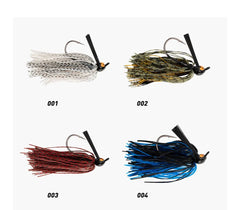 WALK FISH Spinner & Chatter Bait – 7g/10g/14g Weedless Bass Fishing Lure