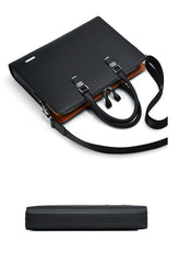 MOTAORA Genuine Leather Laptop Briefcase (14–15.6")