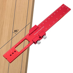 Precision T-Type Pocket Ruler – Inch & Metric Measuring Tool