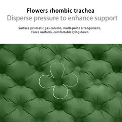 Ultralight Folding Camping Sleeping Pad with Pillow – Inflatable Air Mat for Outdoor Travel, Beach & Hiking