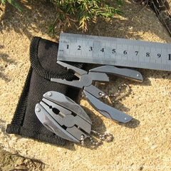 EDC Multifunction Folding Pliers Tool Kit – Portable Stainless Steel Knife & Screwdriver Set