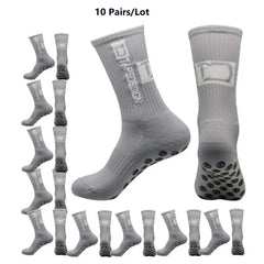 Unisex Non-Slip Sports Socks – Mid-Calf Football & Training