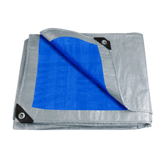 Large Waterproof Camping Tarp – Outdoor Rain Cover & Sun Shelter Canopy