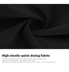 1PC Football Shin Guard Sleeve – Compression Calf Sock with Honeycomb Pads