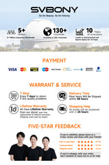 SVBONY Spotting Scope – Waterproof Long-Range Zoom Telescope for Outdoor & Shooting