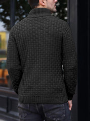 Men’s Winter Knitted Crew Neck Pullover