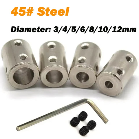 Rigid Shaft Coupling Set for DIY Motors