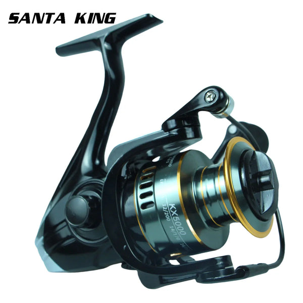 Professional Ultralight Spinning Reel 1000–7000 – 5.2:1 Gear Ratio CNC Metal Spool