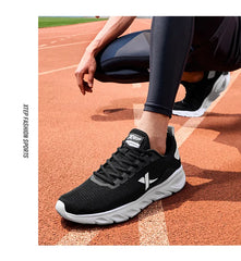 Xtep 2025 Men’s Running Shoes – Sweat-Absorbing, Wear-Resistant Sports Sneakers
