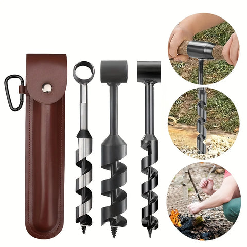 160mm Outdoor Survival Hand Drill Auger Wrench