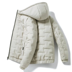 Men’s Thick Cotton Padded Jacket – Slim Fit Winter Streetwear Coat