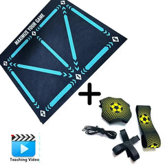 90cm Foldable Football Dribble Training Mat – Kids & Adults