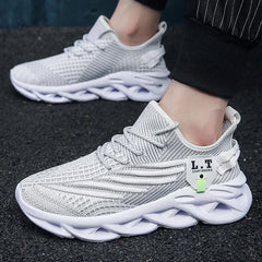 YRZL Men’s Sport Sneakers – Breathable Lightweight Running Shoes