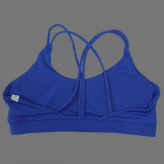 Women’s Sports Bra – Shockproof, Soft, Solid Color