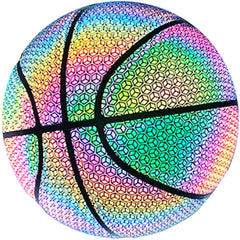 Luminous Holographic Glow Basketball