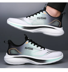 Men’s Carbon Plate Running Shoes – Lightweight Casual Sports Sneakers