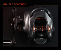 SEASIR Cast X2 7.3:1 Baitcasting Reel – Hybrid Ceramic Bearings & N52 Magnetic Brake