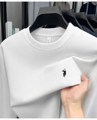 Luxury Men’s Autumn Long Sleeve Embroidered Sweatshirt