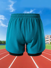 Men’s 2-in-1 Summer Running Shorts