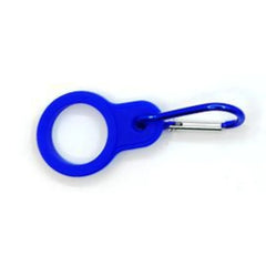 Outdoor Water Bottle Holder with Rubber Buckle & Carabiner Clip