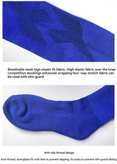 Loogdeel Soccer Socks – Knee-High Compression Sports Socks